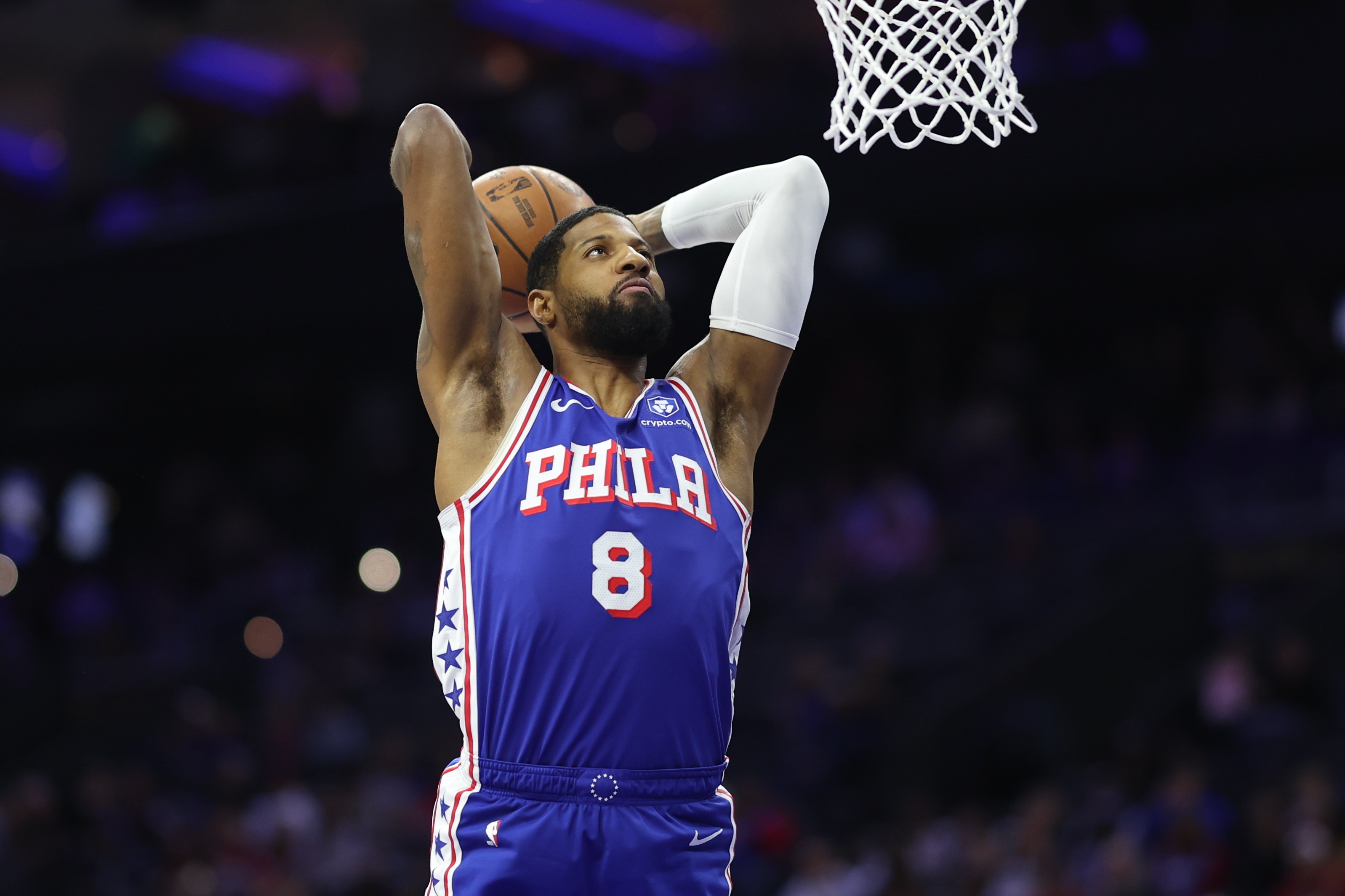 开云下载-纳斯：乔治展现个人出色的领导力 展示了自己多样的进攻手段